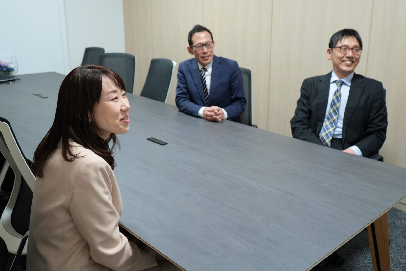 金古先生、大田代表、高田先生